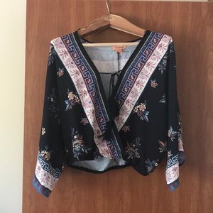 Kimono Wrap Blouse